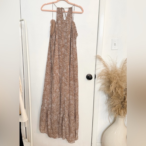 Vici brown floral maxi dress - Picture 3 of 5